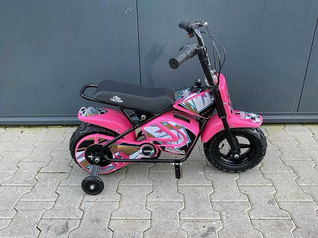 Ultra motocross 250dh 27fe monkey bike roze kinderfiets - afbeelding 12 van  16