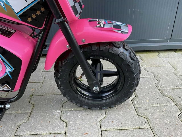Ultra motocross 250dh 27fe monkey bike roze kinderfiets - afbeelding 13 van  16