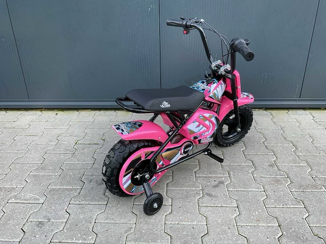 Ultra motocross 250dh 27fe monkey bike roze kinderfiets - afbeelding 16 van  16