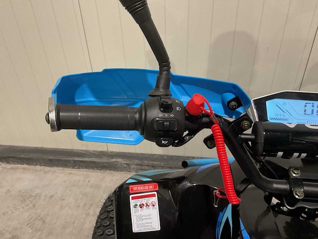 Ultra motocross atv005e 1500watt 27ja blauw quad - afbeelding 26 van  34