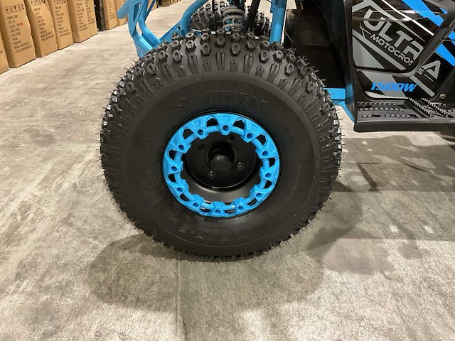 Ultra motocross atv005e 1500watt 27ja blauw quad - afbeelding 20 van  34