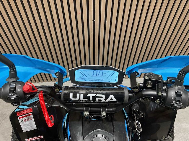 Ultra motocross atv005e 1500watt 27ja blauw quad - afbeelding 22 van  43