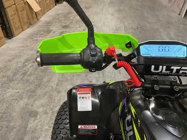 Ultra motocross atv005e 1500watt 27ja groen quad - afbeelding 3 van  46