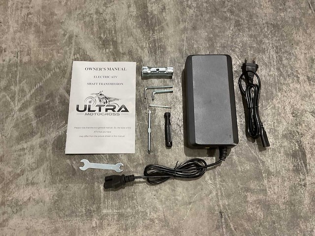 Ultra motocross atv005e 1500watt 27ja groen quad - afbeelding 6 van  46
