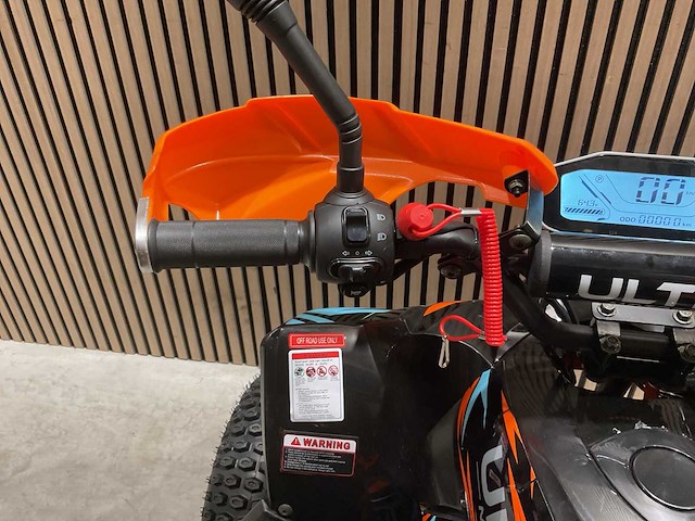 Ultra motocross atv005e 1500watt 27ja orange quad - afbeelding 51 van  52