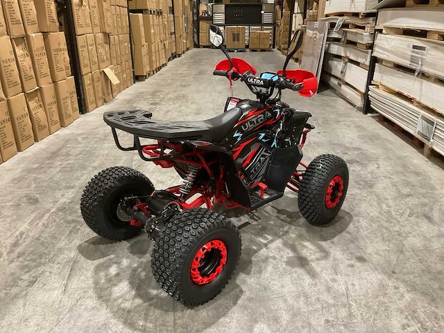 Ultra motocross atv005e 1500watt 27ja rood quad - afbeelding 2 van  49