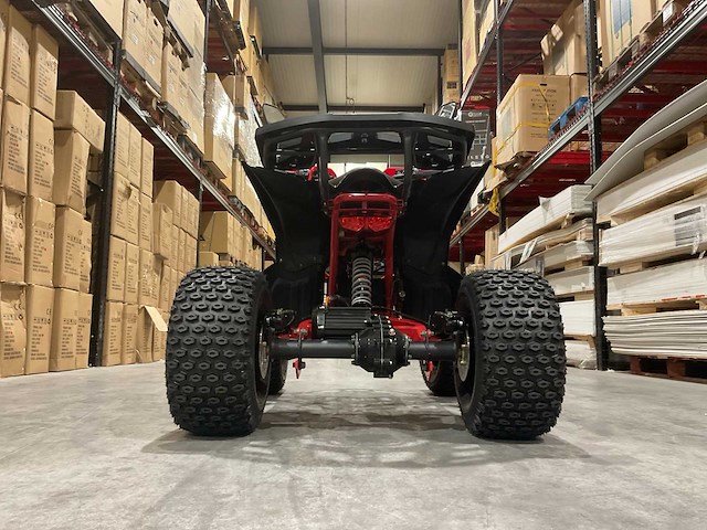 Ultra motocross atv005e 1500watt 27ja rood quad - afbeelding 4 van  49