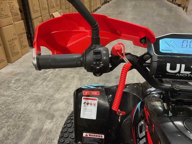 Ultra motocross atv005e 1500watt 27ja rood quad - afbeelding 5 van  49