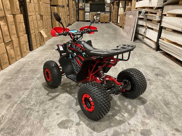 Ultra motocross atv005e 1500watt 27ja rood quad - afbeelding 7 van  49