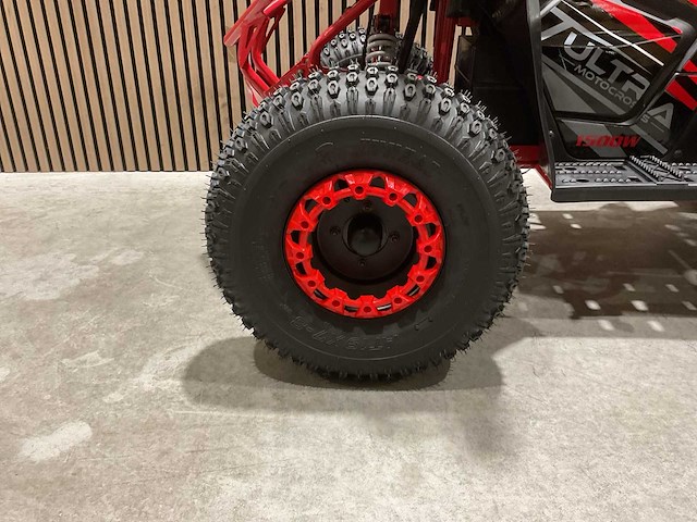 Ultra motocross atv005e 1500watt 27ja rood quad - afbeelding 12 van  49