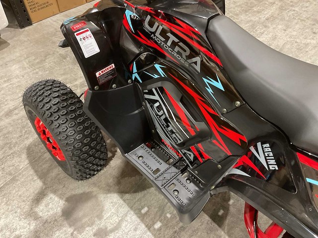 Ultra motocross atv005e 1500watt 27ja rood quad - afbeelding 8 van  49