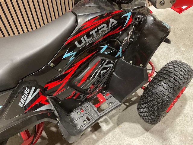 Ultra motocross atv005e 1500watt 27ja rood quad - afbeelding 19 van  49