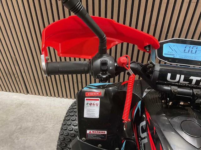 Ultra motocross atv005e 1500watt 27ja rood quad - afbeelding 23 van  49
