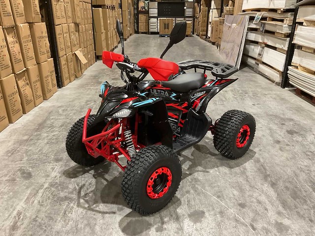 Ultra motocross atv005e 1500watt 27ja rood quad - afbeelding 16 van  49