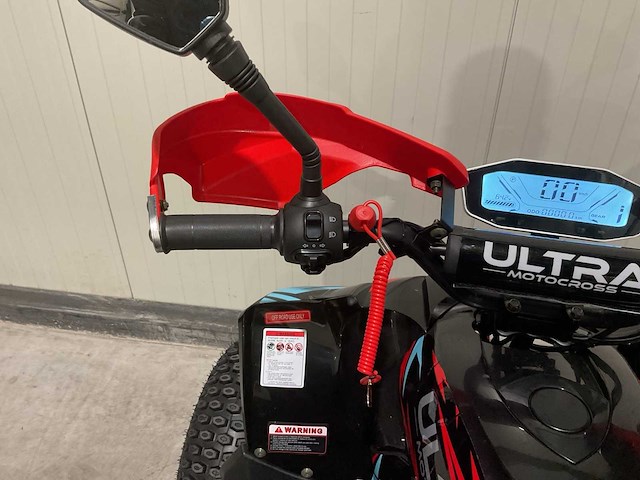 Ultra motocross atv005e 1500watt 27ja rood quad - afbeelding 42 van  49