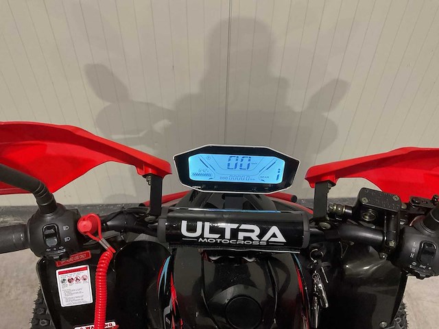 Ultra motocross atv005e 1500watt 27ja rood quad - afbeelding 43 van  49
