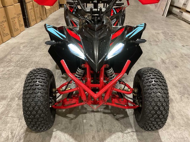 Ultra motocross atv005e 1500watt 27ja rood quad - afbeelding 46 van  49
