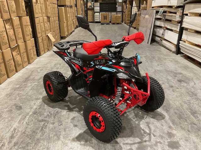 Ultra motocross atv005e 1500watt 27ja rood quad - afbeelding 47 van  49
