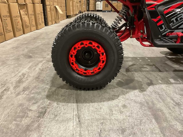 Ultra motocross atv005e 1500watt 27ja rood quad - afbeelding 49 van  49
