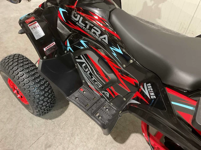 Ultra motocross atv005e 1500watt 27ja rood quad - afbeelding 52 van  57
