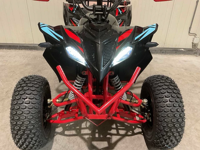 Ultra motocross atv005e 1500watt 27ja rood quad - afbeelding 55 van  57