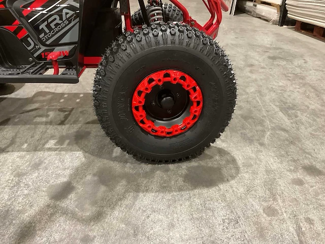 Ultra motocross atv005e 1500watt 27ja rood quad - afbeelding 2 van  57