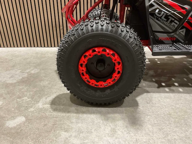 Ultra motocross atv005e 1500watt 27ja rood quad - afbeelding 17 van  57