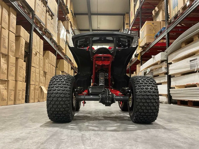 Ultra motocross atv005e 1500watt 27ja rood quad - afbeelding 2 van  21