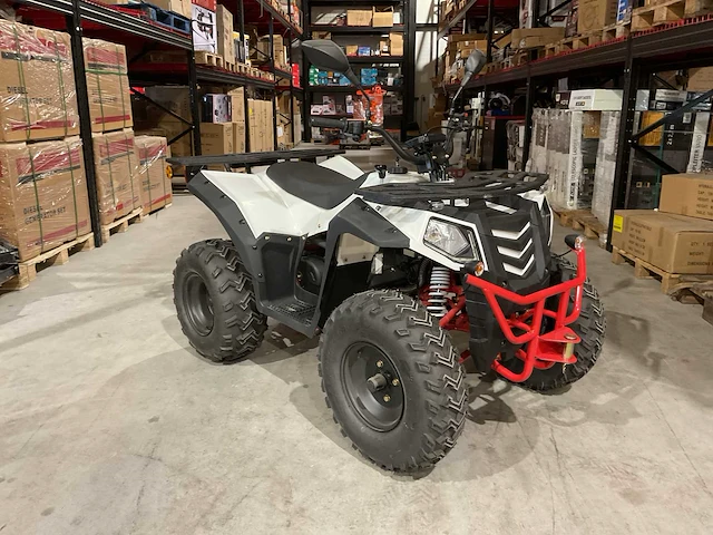Ultra motocross commander 200 quad met kenteken wit - afbeelding 9 van  25