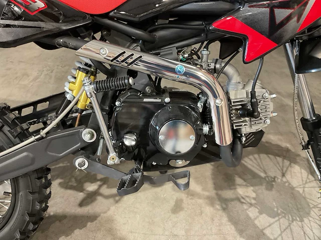 Ultra motocross db001 rd 110cc minicrosser - afbeelding 17 van  17