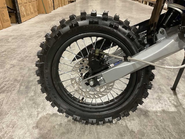 Ultra motocross db003 26de 125cc blauw motorfiets - afbeelding 8 van  9