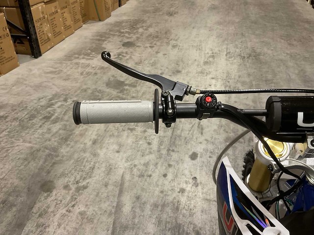 Ultra motocross db003 26de 125cc blauw motorfiets - afbeelding 4 van  14