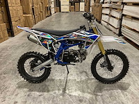 Ultra motocross db003 26de 125cc blauw motorfiets - afbeelding 13 van  14