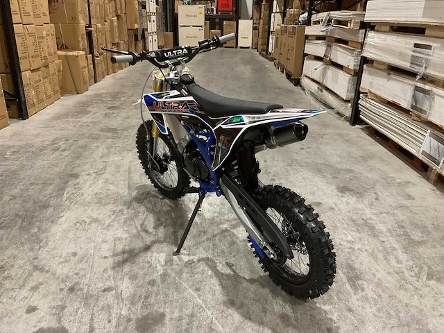 Ultra motocross db003 26de 125cc blauw motorfiets - afbeelding 7 van  18