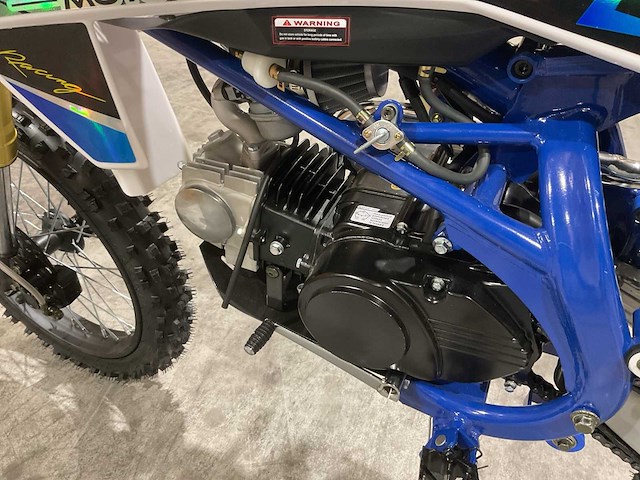 Ultra motocross db003 26de 125cc blauw motorfiets - afbeelding 13 van  18