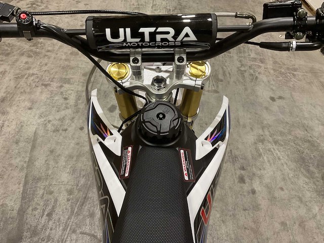 Ultra motocross db003 26de 125cc blauw motorfiets - afbeelding 3 van  8