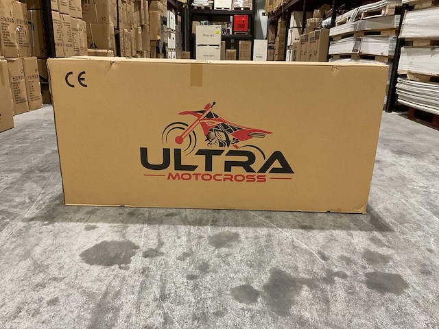 Ultra motocross db003 26de 125cc blauw motorfiets - afbeelding 9 van  18