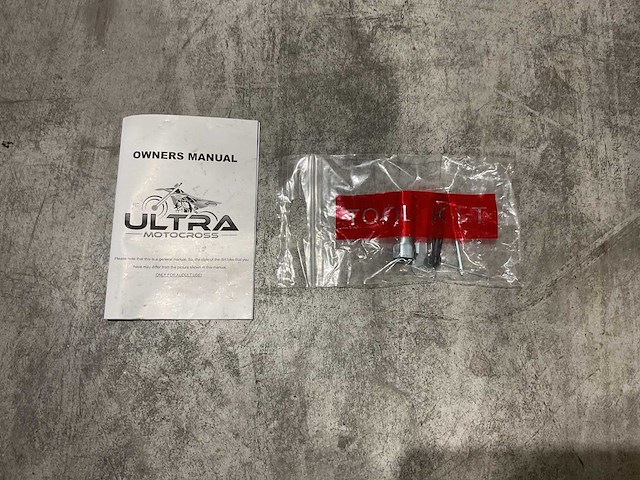 Ultra motocross db003 26de 125cc blauw motorfiets - afbeelding 8 van  18