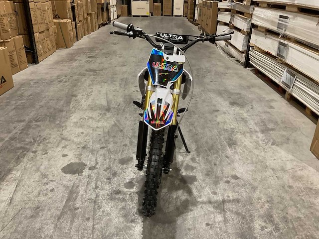 Ultra motocross db003 26de 125cc blauw motorfiets - afbeelding 4 van  18