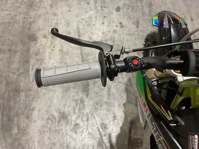 Ultra motocross db003 26de 125cc groen motorfiets - afbeelding 4 van  18