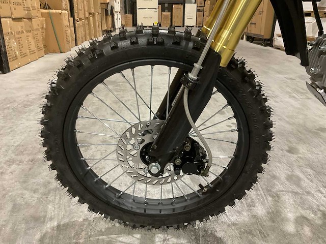 Ultra motocross db003 26de 125cc groen motorfiets - afbeelding 12 van  18