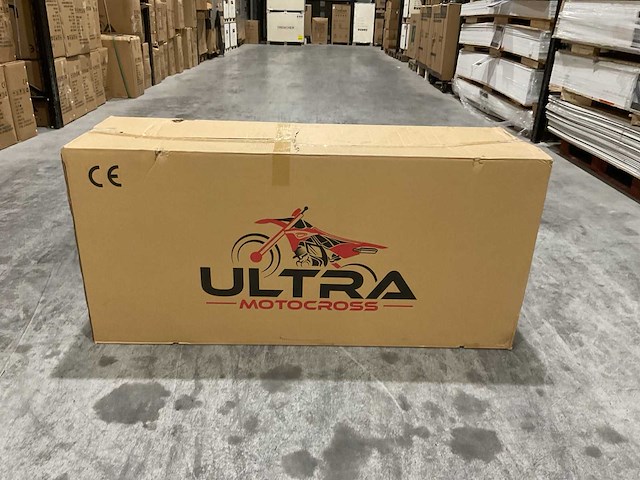 Ultra motocross db003 26de 125cc groen motorfiets - afbeelding 6 van  12