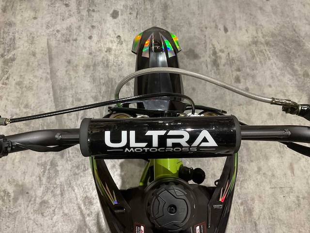 Ultra motocross db003 26de 125cc groen motorfiets - afbeelding 13 van  18