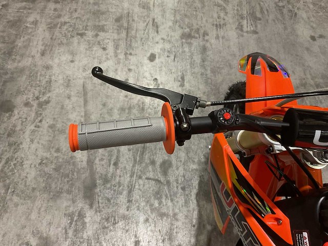 Ultra motocross db003 26de 125cc oranje motorfiets - afbeelding 4 van  18