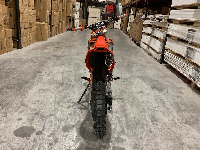 Ultra motocross db003 26de 125cc oranje motorfiets - afbeelding 3 van  18