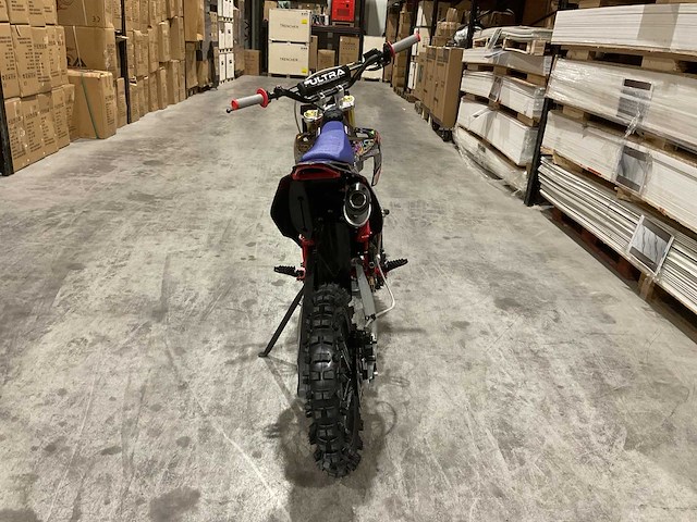 Ultra motocross db003 26de 125cc rood motorfiets - afbeelding 3 van  17