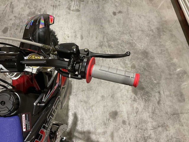 Ultra motocross db003 26de 125cc rood motorfiets - afbeelding 3 van  9