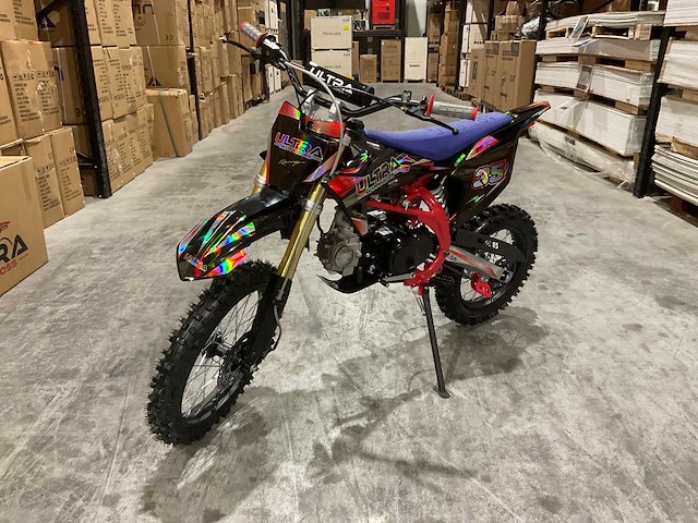 Ultra motocross db003 26de 125cc rood motorfiets - afbeelding 1 van  11