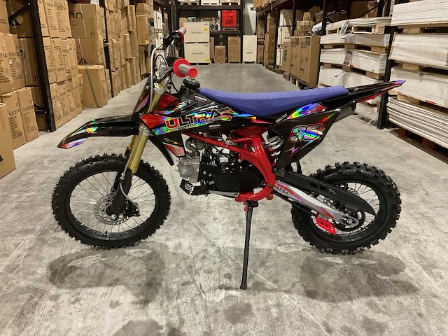 Ultra motocross db003 26de 125cc rood motorfiets - afbeelding 5 van  11
