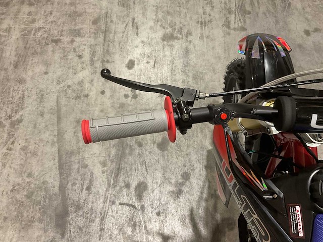 Ultra motocross db003 26de 125cc rood motorfiets - afbeelding 4 van  17